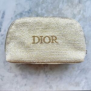 Dior Gold Holiday Pouch